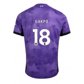 Liverpool Cody Gakpo #18 Tredje Tröja 2023-24 Kortärmad